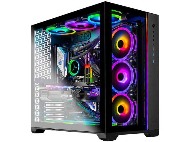 Skytech PRISM II Gaming PC Desktop - AMD Ryzen 7 5800X, RTX 3080 10GB GDDR6X, 16GB DDR4 3200, 1TB Gen4 SSD, RGB Fans, AC Wi-Fi, Windows 11 Home 64-bit, Black