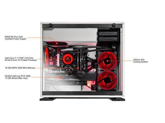 Refurbished Skytech Gaming Desktop Nutst Shiva 0205 B Refub Intel Core I7 11700f 16gb Ddr4 1 5631