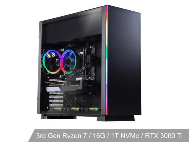 ABS Master Gaming PC - Ryzen 7 3700X - GeForce RTX 3060 Ti - 16GB DDR4 3000MHz - 1TB Intel M.2 NVMe SSD