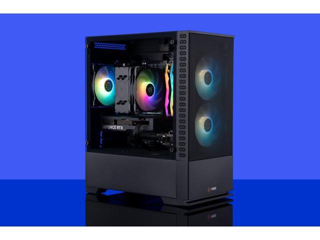ABS Cyclone Aqua Gaming PC - Windows 11 - Intel i5 14600KF - GeForce RTX 4060 Ti - DLSS 3.5 - AI-Powered Performance - 32GB DDR5... 