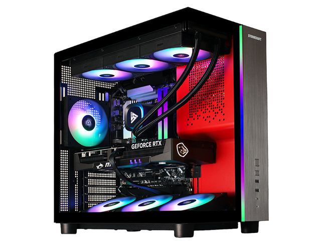 STORMCRAFT Gaming PC PHANTOM INTEL Core Ultra 7 265F NVIDIA RTX 5080 - AI Powered 32GB DDR5 RGB 2TB NVMe SSD 360mm AIO 850W PSU Windows 11 Home- PH265F0CC-580N2