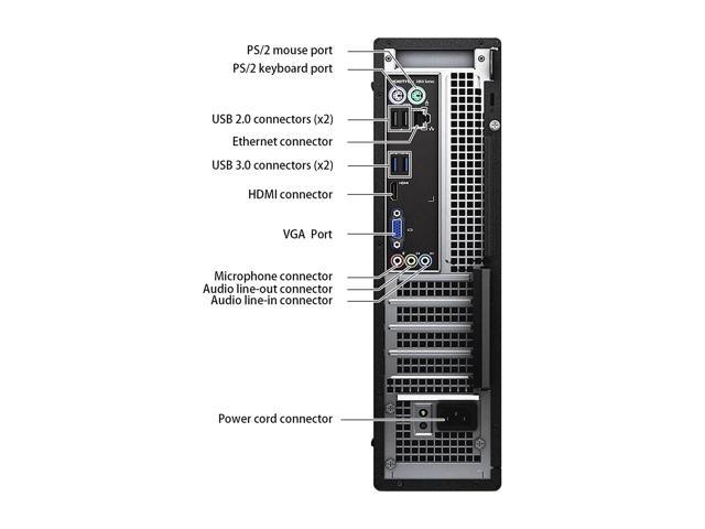 Refurbished: DELL Grade A Desktop Computer Vostro 3800 Intel Core