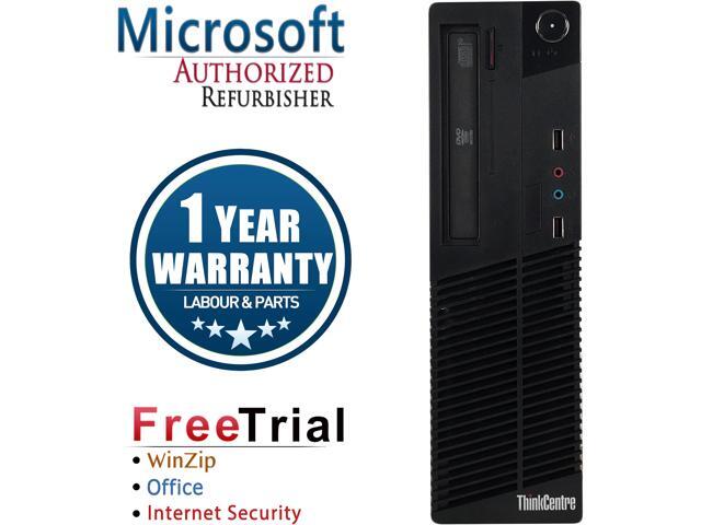 Refurbished: Lenovo Desktop Computer ThinkCentre M72E Intel Core i5 ...