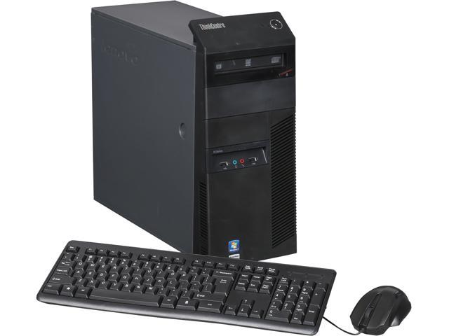 Lenovo Desktop Computer M81 2nd Gen Intel Core i7 2600S (2.80 GHz) 4 GB 250 GB HDD Windows 7 Professional 64-Bit