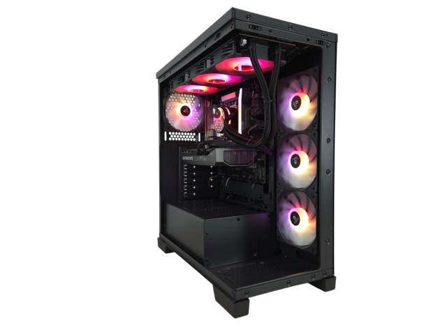 AZZA Gaming PC EHUD PRO, Intel Core i7-14700F, NVIDIA RTX 5070, 32GB DDR5, 2TB M.2 SSD, Windows 11 Home