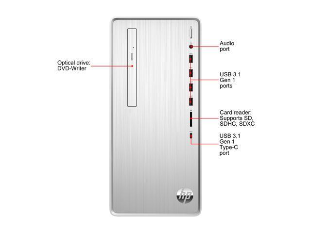 HP Desktop Computer Pavilion TP01-0030 Intel Core i3 9th Gen 9100