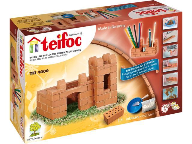Teifoc 4010 Small House Brick Construction Set 80 Pcs. 