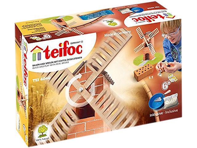 Teifoc 4040 Windmill Brick Construction Set - 50+ Pcs.