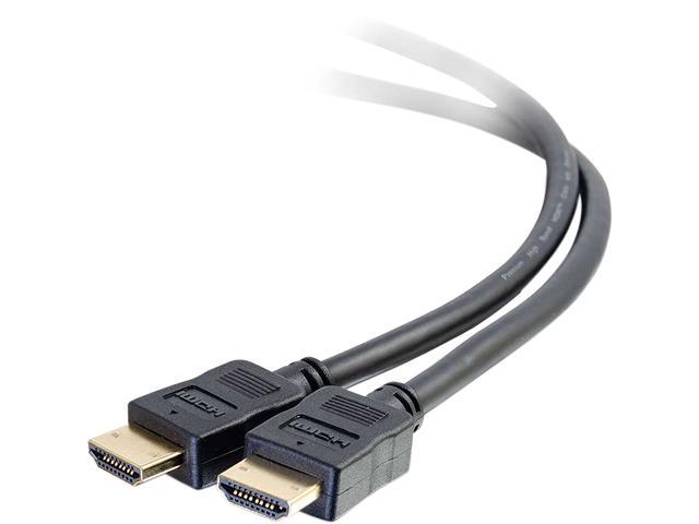 C2G 50181 Premium 4K High Speed HDMI Cable with Ethernet, 4K 60Hz, Black (3 Feet, 0.91 Meters)
