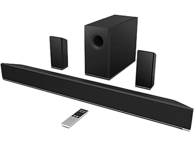VIZIO S3851-W-D4B 5.1 CH 38" Sound Bar with Wireless Subwoofer & Rear Satellite Speakers, Used like NEW