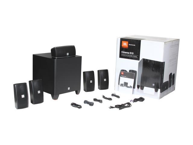Willen Lastig Syndicaat Used - Very Good: JBL Cinema 610 5.1 CH Home Theater Speakers System with  Powered Subwoofer and Dedicated Center Speaker - Newegg.com