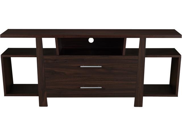 Furniture of America Lolo Modern 59-Inch Wood TV Stand in Wenge