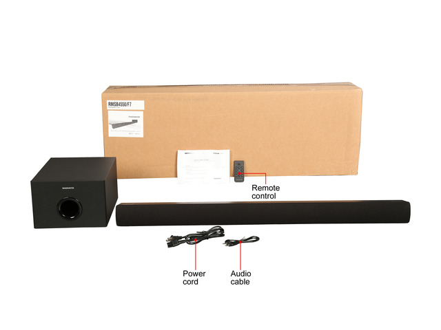 Questions & Answers: Refurbished: MAGNAVOX MSB4550 2.1 CH 40