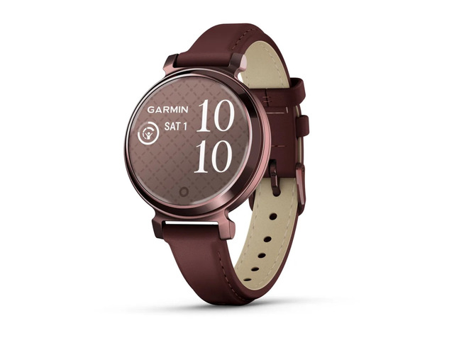 Garmin Lily 2 Classic Dark Bronze with Mulberry Leather Band