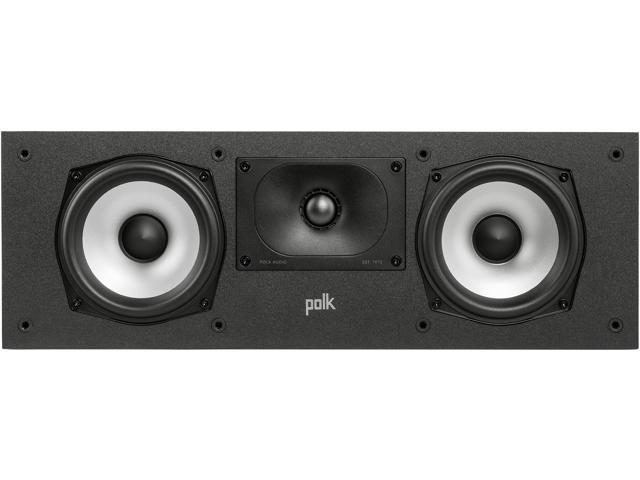 Polk Monitor XT30 High-Resolution Center Channel Speaker - Black