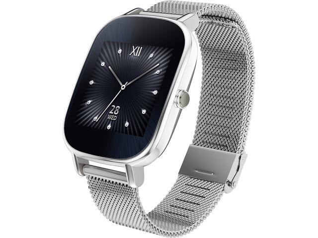 ASUS WI502Q-SM-SR ZenWatch 2 Android Wear Smartwatch - Metal Strap Metal Silver
