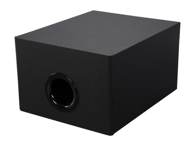 sanyo 2.1 soundbar with wired subwoofer