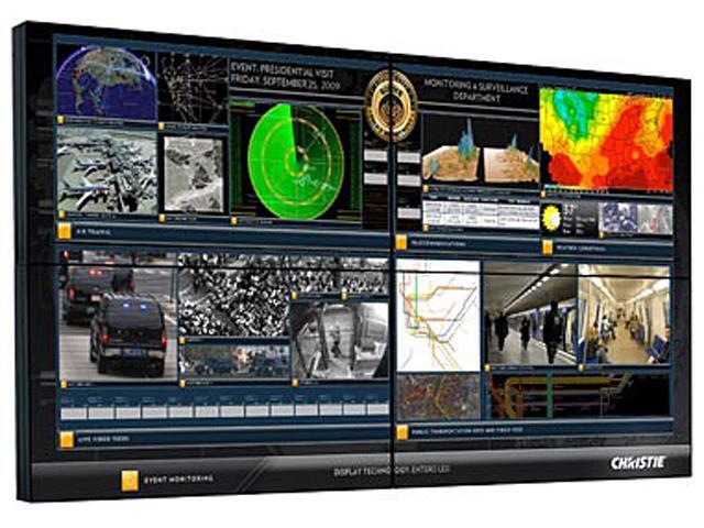 christie lcd displays brands