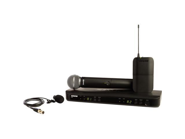 Shure BLX1288/W85-H10 Wireless Combo System with SM58 Handheld and WL185 Lavalier