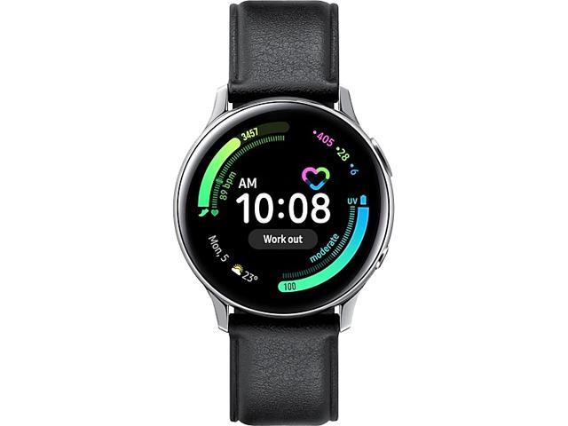 Samsung SM-R835FSSAXAC Galaxy Watch Active2 (40mm, LTE) - Silver