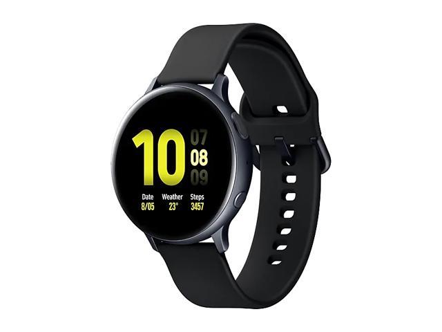 SAMSUNG Galaxy Watch Active 2 Aluminum Smart Watch (44mm) - Aqua Black -  SM-R820NZKAXAR 