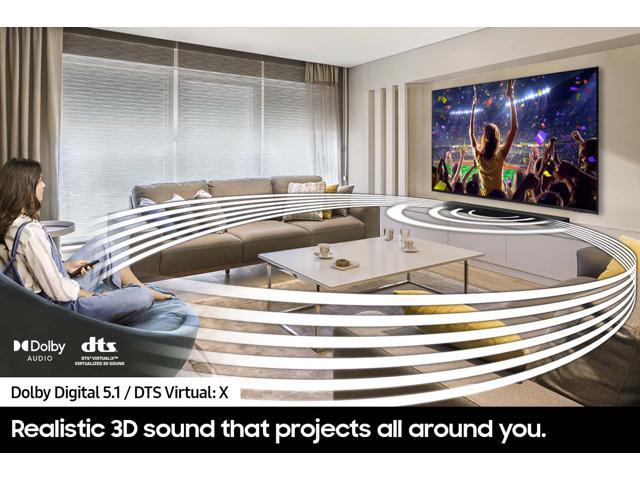 Samsung B-series 5.1ch. DTS Virtual:X Soundbar W/Bass Boost ( HW-B750D ...