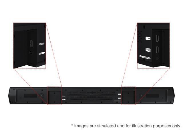 Samsung B-series 5.1ch. DTS Virtual:X Soundbar W/Bass Boost ( HW-B750D ...