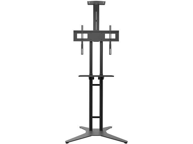 Kanto Stm55pl S Tv Floor Stand With Adjule Steel Tray For 32 Inch To 55 Tvs Newegg Com