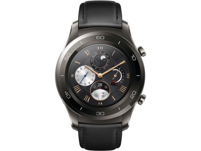 Huawei Smart Watch 2 Classic Titanium Grey Model 55021800 - Compatible with Android and iOS (US Warranty)