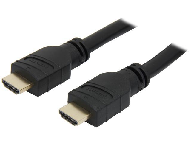 NTW NHDMI4-50/26CL2 50 ft. HDMI 1.4V High Performance HDMI Cable 26 AWG w/CL2 Fire Safety Rating, Ethernet, Gold Plated Male to Male