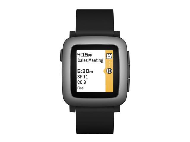 Pebble Time Smartwatch - Black