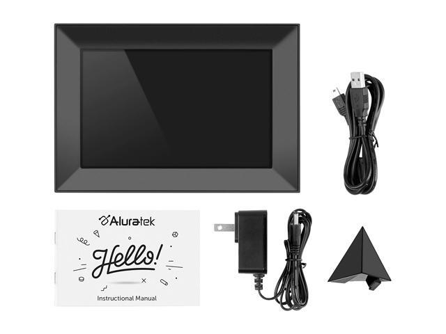 Aluratek 8 WIFI Digital Photo Frame w/ Touchscreen IPS Display & 16 GB ...