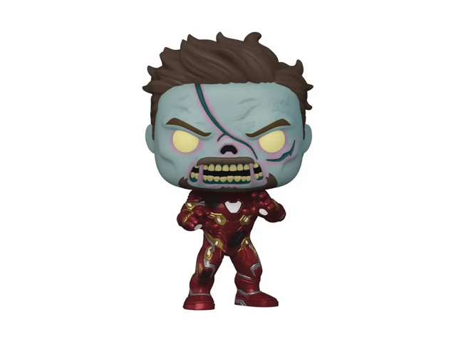 Funko Pop! Marvel - What If - Zombie Iron Man - Glow In The Dark - Marvel What If - Figura In Vinile Da Collezione - Idea Regalo - Merchandising Ufficiale - Foto 12