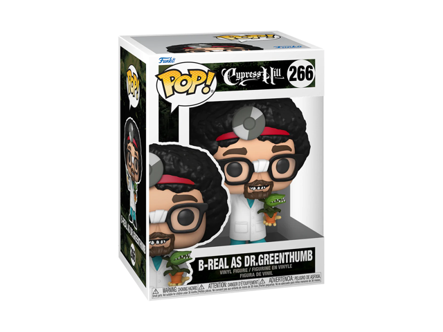 Funko 61442 Pop! Rocks: Cypress Hill - B Real (Dr. Greenthumb) - Newegg.com