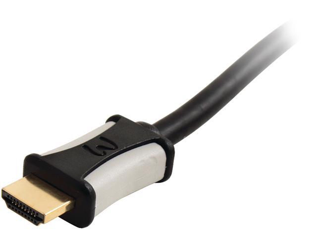 Mywerkz 44503 9.8 ft. Black 500 Series HDMI High-Speed Cable with Ethernet Male to Male