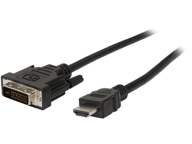 Link Depot DVI-10-HDMI 10 ft. Black DVI TO HDMI CABLE