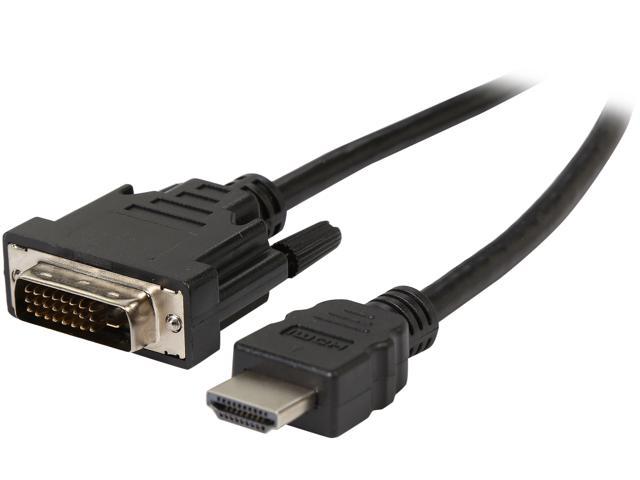 Link Depot DVI-6-HDMI 6 ft. Black DVI TO HDMI CABLE