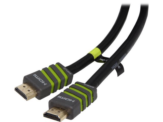 IOGEAR GHDRC40 Black HDMI to HDMI RedMere Cable w/ Ethernet Male to Male