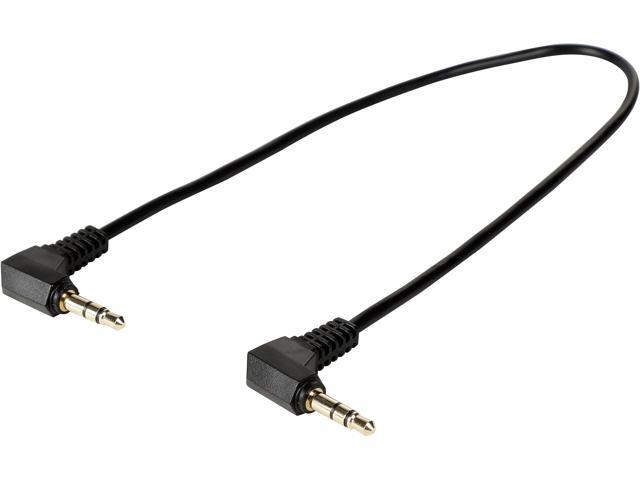 Tripp Lite P312-003-RA 3.5mm Mini Stereo Audio Cable with One Right Angle Plug