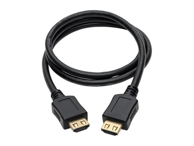 Tripp Lite High Speed Hdmi Cable W Gripping Connectors 4k Mm Black 3ft P568 003 Bk Grp 0218