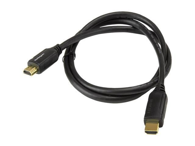 StarTech HDMM1MP 1m 3 ft Premium High Speed HDMI Cable with Ethernet ...