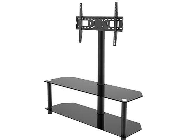 Inland 5449 32 60 Black Tv Stand With Mount Fits Tvs Up To 60in Inland 5449 32 60 Black Tv Stand With Mount Fits Tvs