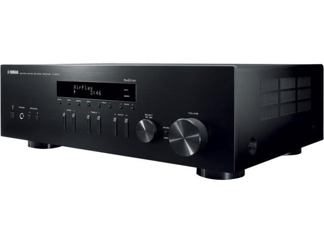 Yamaha R-N303BL Network Stereo Receiver with Wi-Fi Bluetooth & Phono - Black