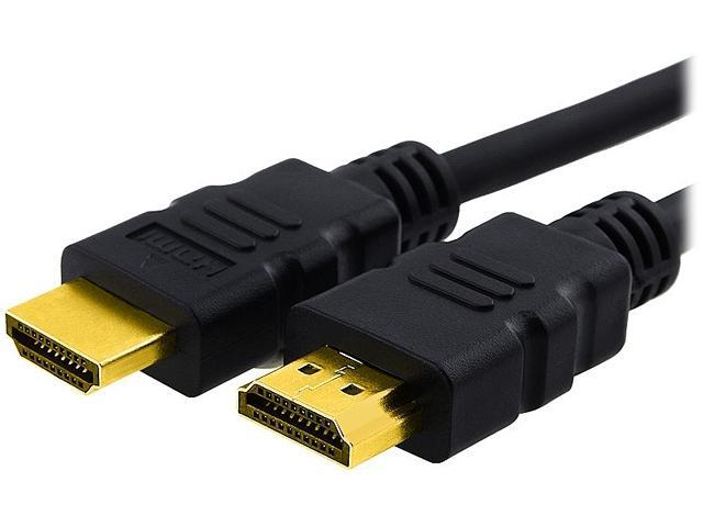 Insten 1668012 6 ft. Black HDMI to HDMI High Speed HDMI Cable Black Male to Male