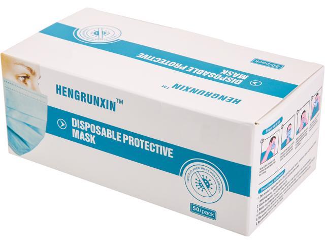 HengRunXin Protective Mask for Daily Use, 50 pcs per Box