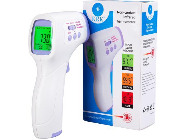 KRK Non-Contact Infrared Thermometer, Model JRT-018 FDA no. D393624