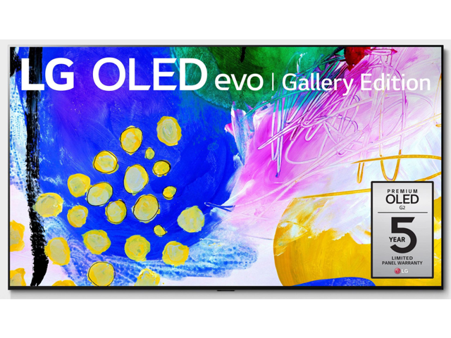 LG OLED77G2PUA 4K evo Gallery Edition OLED TV (2022)
