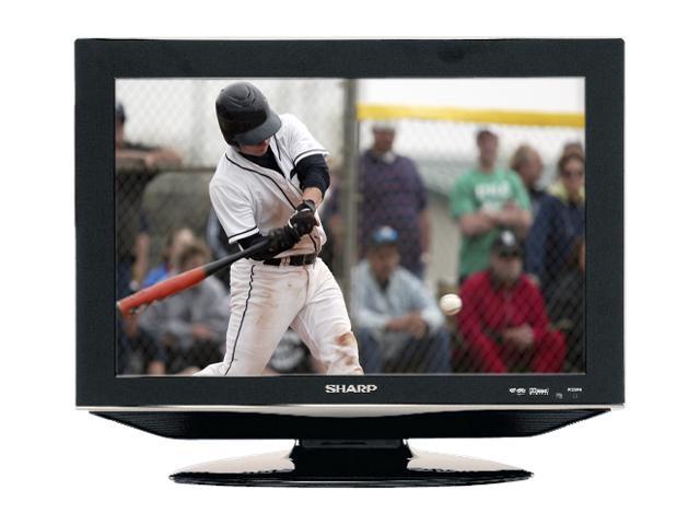SHARP LC-22DV24U 22" Black 720p LCD HDTV With Built-In DVD Player
