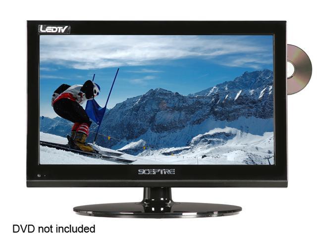 Sceptre E195BD-SHD 19" Black 720p LED-LCD HDTV With Built-In DVD Player