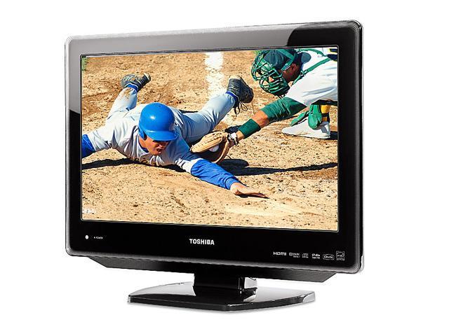 TOSHIBA 19LV610U 19" Black 720p LCD HDTV With Built-In DVD Player